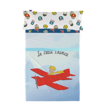 Juego De Sábanas 2 Piezas 100% Algodón Son Avion 180x270 Cm (cama 105) Multicolor