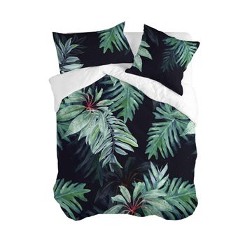 Funda de almohada 100% algodón multicolor 45x110 [cama 90] FOLIAGE