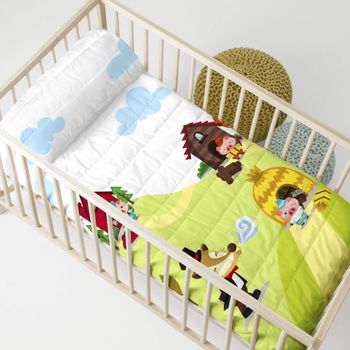 tiSsi Parque infantil plegable Moritz natural 90x95x75 cm