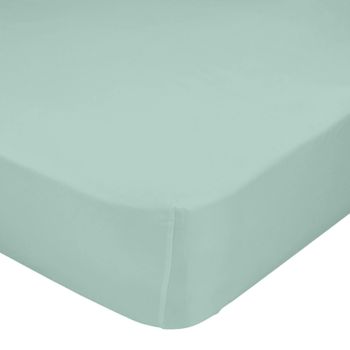 Bajera 100% Algodón Basic 160x200x32 Cm (cama 150/160) Menta