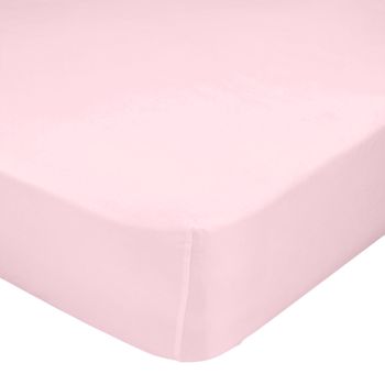 Bajera 100% Algodón Basic 60x120x14 Cm (cuna) Rosa Palo