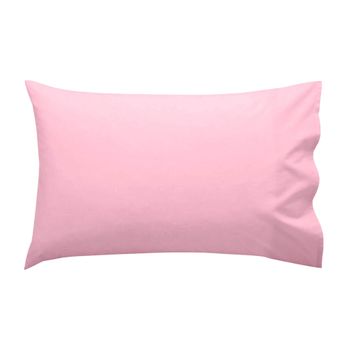 Funda De Almohada 100% Algodón Basic 50x30 Cm Rosa Palo