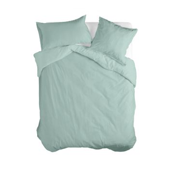 Funda Nórdica 100% Algodón Basic 200x200 Cm (cama 120) Menta