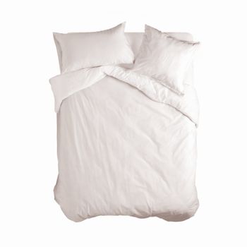 Funda Nórdica 100% Algodón Basic 180x220 Cm (cama 105) Blanco