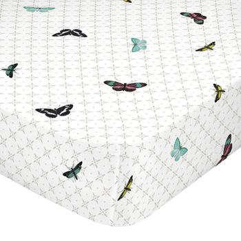 Bajera 100% Algodón Birds Of Paradise 90x200x32 Cm (cama 90) Multicolor