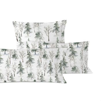 Funda De Almohada 100% Algodón Maple 50x75 Cm (x2) (cama 150/160)  Multicolor con Ofertas en Carrefour