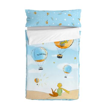 Saco Nórdico 100% Algodón Montgolfiere 90x200 Cm (cama 90) Con Relleno Multicolor