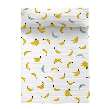 Colcha 100% Poliéster Sweet Banana 200x260 Cm (cama 105) Multicolor