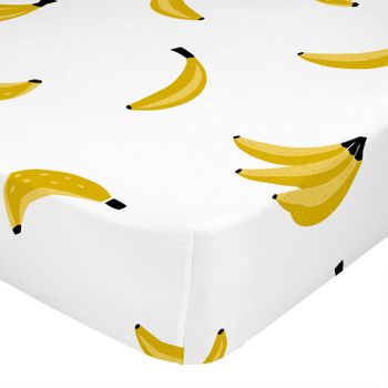 Bajera 100% Poliéster Sweet Banana 105x200x32 Cm (cama 105) Multicolor