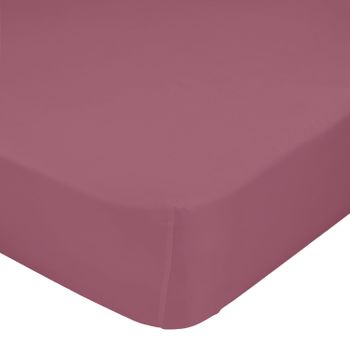 Bajera 100% Algodón Basic 180x200x32 Cm (cama 180) Magenta