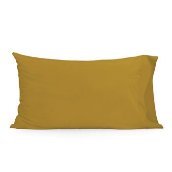 Funda De Almohada 100% Algodón Basic 50x75 Cm Mostaza