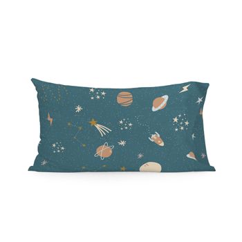 Funda De Almohada 100% Algodón Mini Universe 50x75 Cm Multicolor