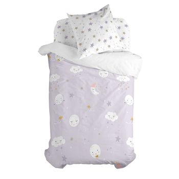 Juego De Funda Nórdica Happyfriday Moshi Moshi Moons Multicolor Cama De 80 2 Piezas