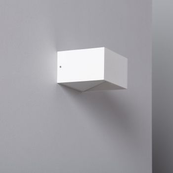 Aplique De Pared Led 6w De Aluminio Iluminación Doble Cara Lico Blanco Blanco Cálido 2700k