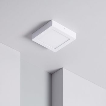 Plafón Led 12w Cuadrado 170x170 Mm Blanco Neutro 4000k