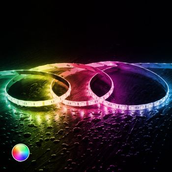 Kit Tira Led 3,3m Colores RGB (Con Pilas 3XAAA) 7HSevenOn