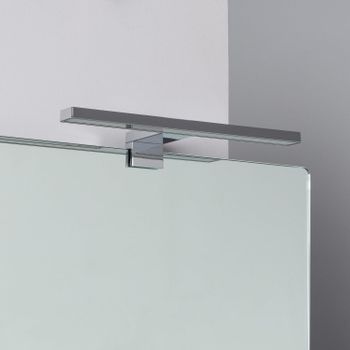 Aplique Espejo Baño Carl 5w Plata Blanco Frío 5500k - 6000k