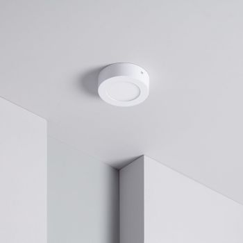 Plafón Led 6w Circular Ø120 Mm Lifud Blanco Frío 6000k