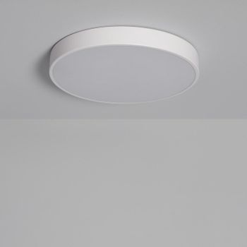 Plafón Led 30w Circular Metal Ø400 Mm Cct Seleccionable Hidria Blanco