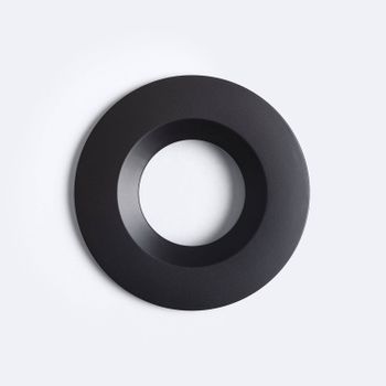 Marco Embellecedor Para Downlight Led Ignífugo Circular 4cct Regulable Ip65 Negro