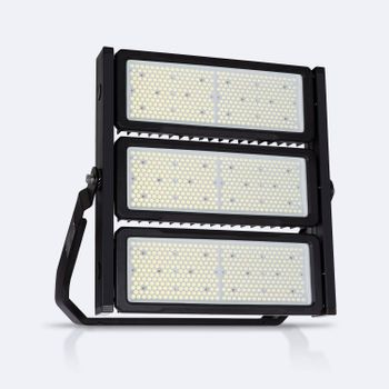 Foco Proyector Led 900w Stadium Profesional  180lm/w Ip66 Sosen Regulable 0-10v  5000k Negro 60º