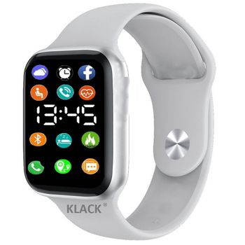 Smartwatches, Pulsera inteligente, hombre, mujer, color blanco, Smarty