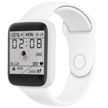 Reloj Inteligente Smartwatch Deportivo Frecuencia Cardiaca Blanco Klack