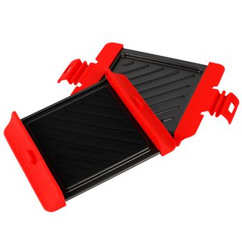 Plancha Acero Grill Para Microondas 19,5cm Klack®