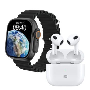 Reloj Inteligente Klack Watch 9 Max Smartwatch, Deportivo Con Llamadas,  Bluetooth, Control Del Ritmo Cardíaco Y Presión - Rosa con Ofertas en  Carrefour