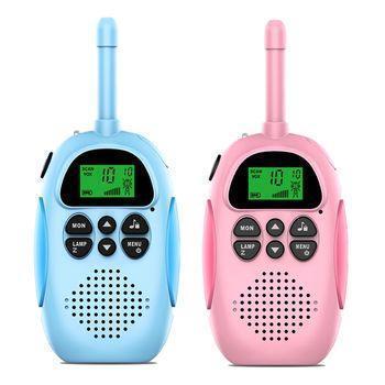 Walkie Talkie Inalámbrico Klack® Para Niños Y Niñas, Recargable, Alcance Hasta 3km