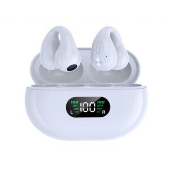 Auriculares Bluetooth Inalambrico Deportivo Potente Cascos Musica Running  Earbuds Blanco con Ofertas en Carrefour