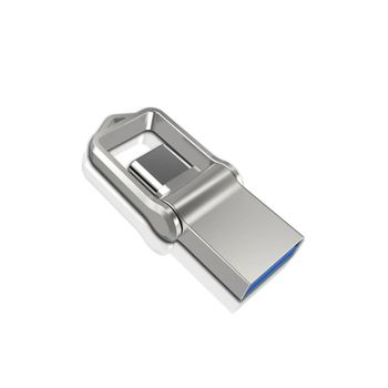 Mini Pendrive Klack De Metal Con Salida Otg Tipo-c