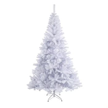 Árbol De Navidad 120 Cm Blanco Pvc De Alta Calidad Para Decoración Interior - Reutilizable Y Fácil De Montar