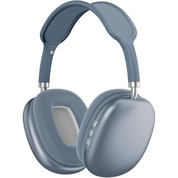 Auriculares De Diadema Bluetooth Klackp9 Sonido Alta Calidad Hifi Azul