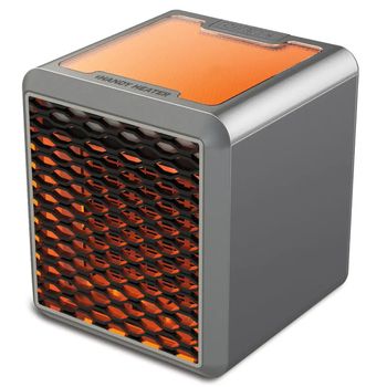 Calefactor Personal Klack Handy Heater De Cerámica De 1500w Con Calor Ajustable, Portátil, Silencioso Y Eficiente Energéticamente