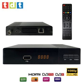 Set top box Sintonizador Decodificador Tv Digital Hd 1080p Tdt Isdbt -  Promart