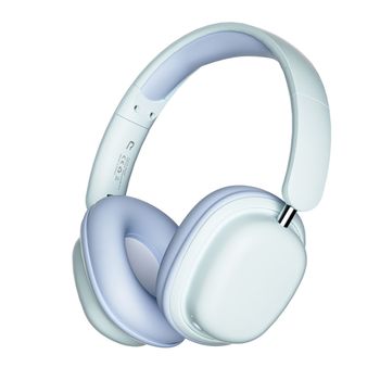 Auriculares Bluetooth Klack Inalámbricos Sy-t1 Plegables Cascos Con Micrófono Desmontable Y 20h De Autonomía - Azul