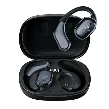 Auriculares Bluetooth Inalámbricos Por Conducción Ósea Klack Gionee Jl001, Deportivos, Impermeables, Con Micrófono - Negro