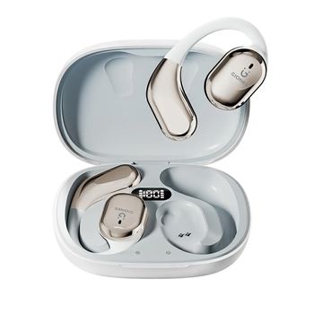 Auriculares Bluetooth Inalámbricos Por Conducción Ósea Klack Gionee Jl001, Deportivos, Impermeables, Con Micrófono - Blanco