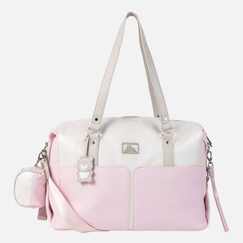 Bolso Maternidad Combinado Rosa Baby