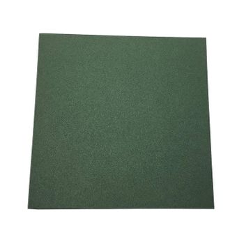 Loseta De Caucho Verde - 20 Mm  50x50