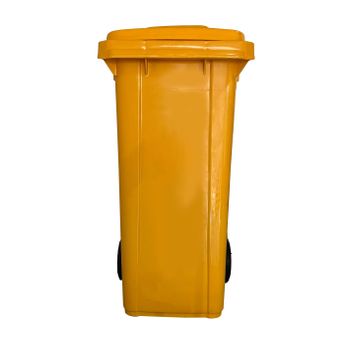 Contenedor De Basura Reciclables De Colores Con Ruedas 240l  240 L (amarilla)jardin202