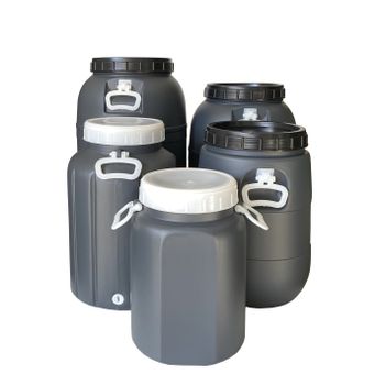 CURVER Deco-Slim - Cubo de basura (25 litros), color negro y plateado, 16.5  x 9.8 x 17.7 in