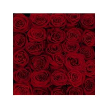 Rosas Variadas  Flor Natural  Ramo De 12 Tallos  60cm De Alto  Rojas Freedom