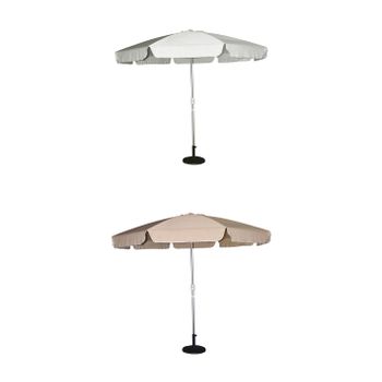 Sombrilla Colgante - Parasol Excéntrico Para Balcón Terraza Jardín -  Diámetro Pantalla 270 Cm - Protector - Ajustable - Mástil De Acero Con  Manivela - Gris [casa.pro]® con Ofertas en Carrefour