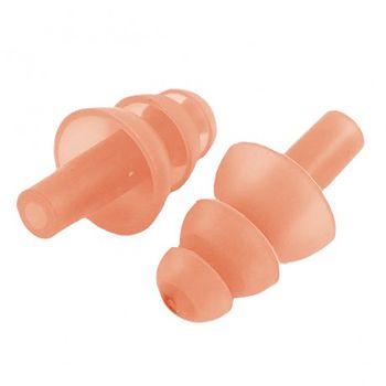 Juego Tapones Oido Silicona Silfix - Color Naranja