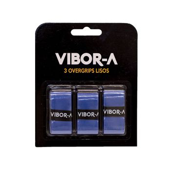 Blister 3 Overgrips Pro Vibor-a Liso Azul