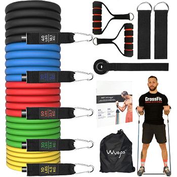 1 Set Kit Barra Pilates Portátil Bandas Resistencia Hombres - Temu