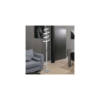 Lámpara Led De Pie Modelo Moeb Acabado Cromo 141 Cm(alto)22 Cm(ancho)28 Cm(largo)