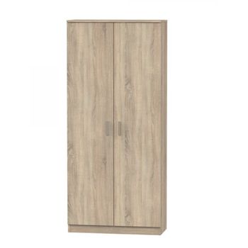 Armario Multiusos 2 Puertas Roble 180x58,5x37 7144 - SALVIA S.L.-  Ferretería y Suministros